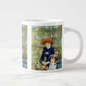 Twee zussen (op het terrein) van Pierre Renoir Jumbo Mok (Rechts)