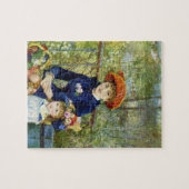 Twee zussen (op het terrein) van Pierre Renoir Legpuzzel (Horizontaal)