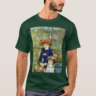 Twee zussen (op het terrein) van Pierre Renoir T-shirt