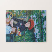 Twee zussen Puzzle Legpuzzel (Horizontaal)