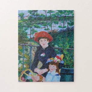 Twee zussen Puzzle Legpuzzel