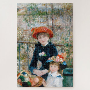 Twee zussen - Renoir Impressionist Painting Legpuzzel