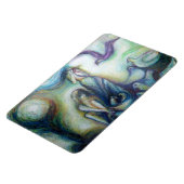 Twee zussen, vogels en Natuur Magneet (Linkerzijde)