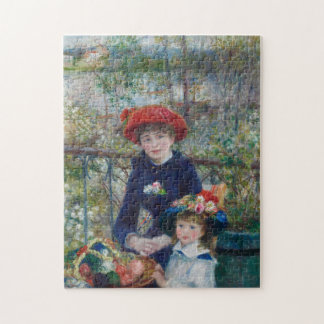 Twee zusters op het terras door Renoir Legpuzzel