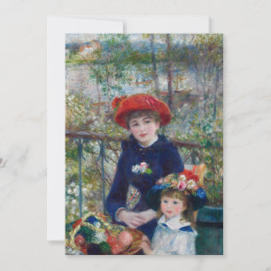 Twee zusters (Op het terras)   Renoir