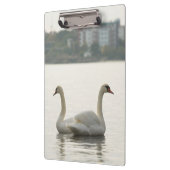 Twee zwanen klembord (Links)