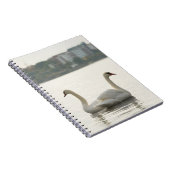 Twee zwanen notitieboek (Rechterzijde)