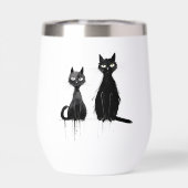 Twee Zwarte Katten (Achterkant)