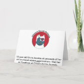 Twee Zwarte Katten Kaart (Achterkant)