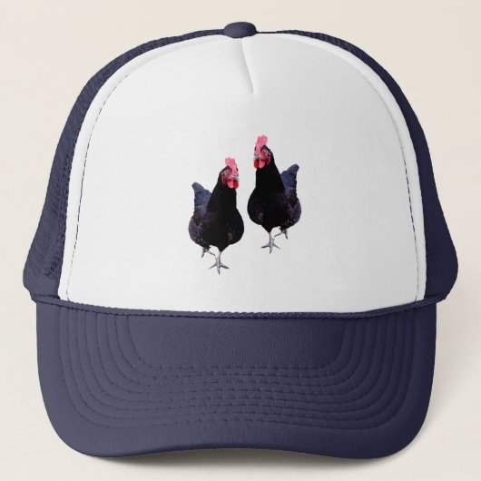 Twee zwarte kippen, Pet (Voorkant)