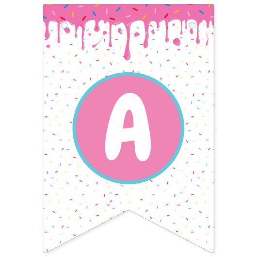 Twee zweet Birthday-banner Vlaggetjes (Derde vlag)