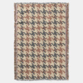Tweed Goose Foot Pattern Deken (Voorkant Verticaal)