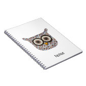 Tweed Owl Carnet (Côté Droit)