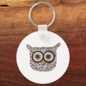 Tweed Owl Sleutelhanger (Voorkant)