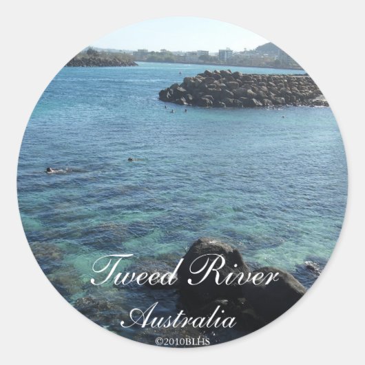 Tweed River Sticker 2 (Voorkant)