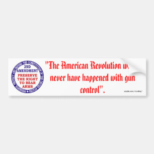 Tweede amendement_1/61 bumpersticker