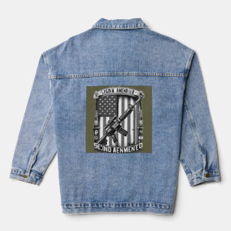 tweede amendement denim jacket