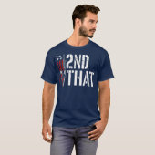 Tweede amendement Pistool Rechten AR15 T-shirt (Voorkant volledig)