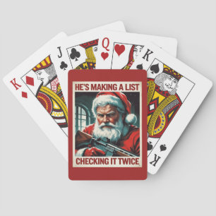 Tweede Amendement Sinterklaas Kaarten Vuurwapen