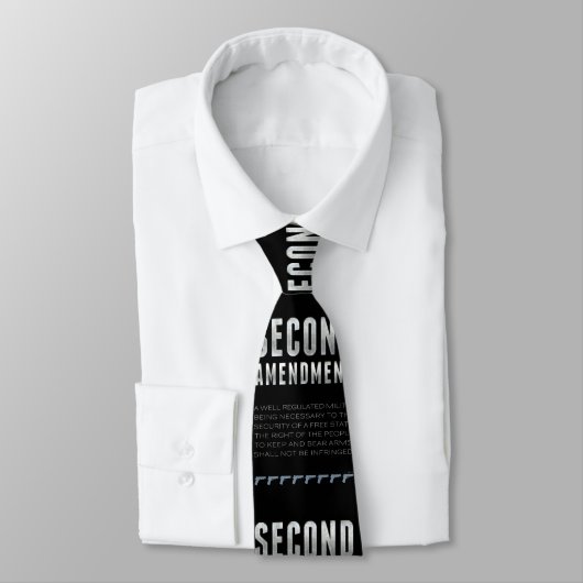 Tweede amendement stropdas (Gebonden)