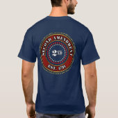 Tweede amendement Voorzijde en achterzijde T-shirt (Achterkant)