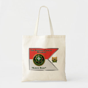 Tweede Armored Cavalry Regiment Guidon Tote Bag