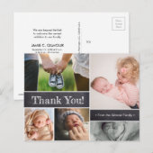 Tweede Baby Vogelaankondiging met Big Sister Aankondigingskaart (Voorkant / Achterkant)