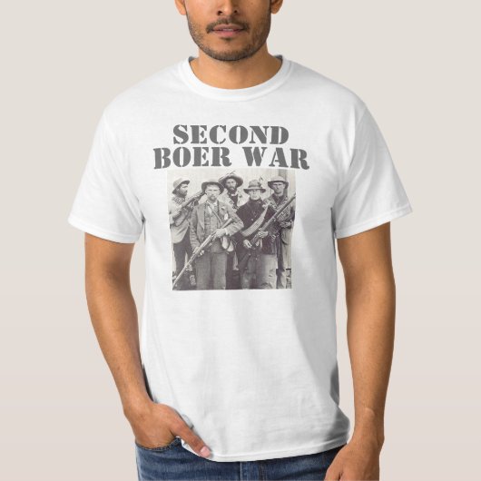 Tweede Boeroorlog T-shirt (Voorkant)