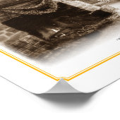 Tweede breedtegraad 8,5 x 11 Poster (Hoek)