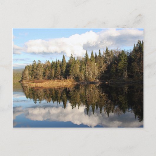 Tweede Connecticut Lake Briefkaart (Voorkant)