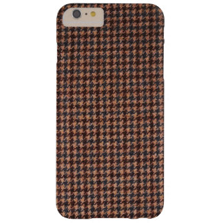 Tweede geval: bruine tweedstof barely there iPhone 6 plus hoesje