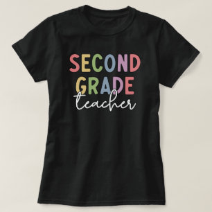 Tweede graad leraar Tweede rang Terug naar schoo T-shirt