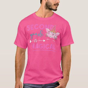 Tweede graad: Magische Unicorn 2e graad leraar T-shirt