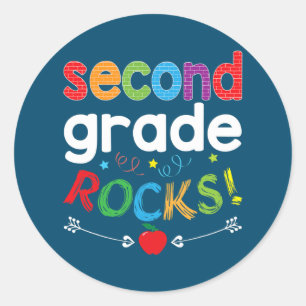 Tweede graad zet 2e graad leraar terug naar ronde sticker