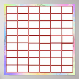 Tweede helft van alternatief gastboek poster