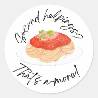 Tweede hulp ronde sticker