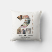 Tweede huwelijksverjaardag kussen (Voorkant)