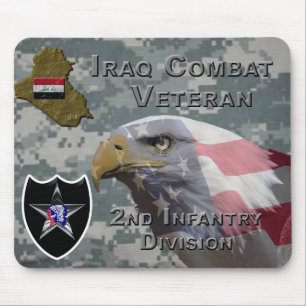 Tweede infanteriediv Irak Combat Veteran Muismat