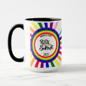 Tweede jaarlijkse Mok Camarillo Pride Theme voor 2 (Links)