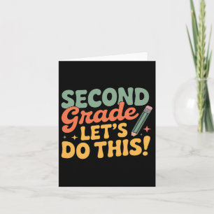 Tweede klas, laten we dit doen terug naar school j kaart
