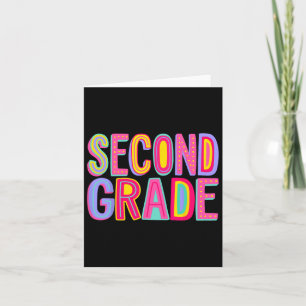 Tweede klas regenboog vibes terug naar school 2e A Kaart