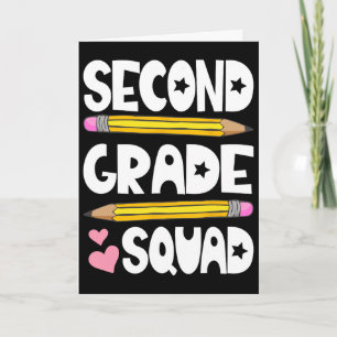 Tweede klas squad team Byck naar school leraar stu Kaart
