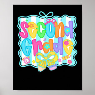 Tweede klas terug naar school 2e klas Coquette the Poster