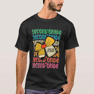 Tweede klas terug naar school Coquete potlood koe  T-shirt