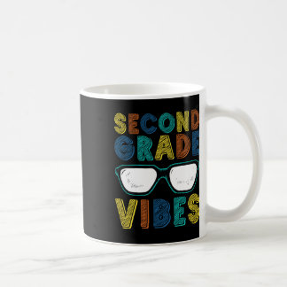Tweede klas vibes shirt leraar kinderen eerste dag koffiemok