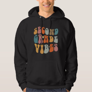 Tweede klas vibes terug naar school groovy school hoodie
