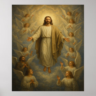Tweede komst van Jesus™ LDS Wall Art Poster