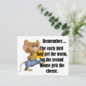 Tweede muis briefkaart (Staand voorkant)