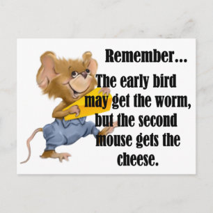 Tweede muis briefkaart