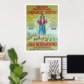 Tweede nationaal Oranje Show 1912 Poster (Thuiskantoor)